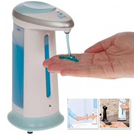 Magic Soap Dispenser  - White and Blue
