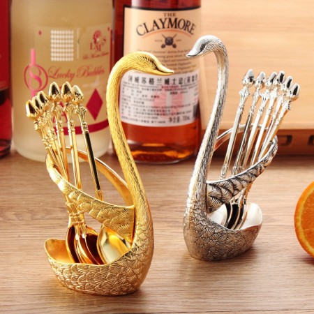 Swan Spoon Set 2 pcs