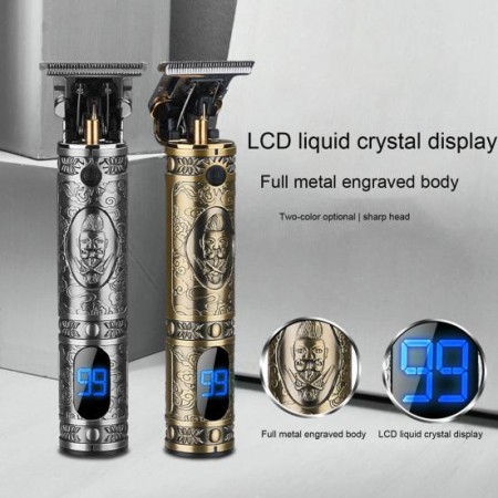 Vintage T9 Electric Hair Trimmer with LCD Display