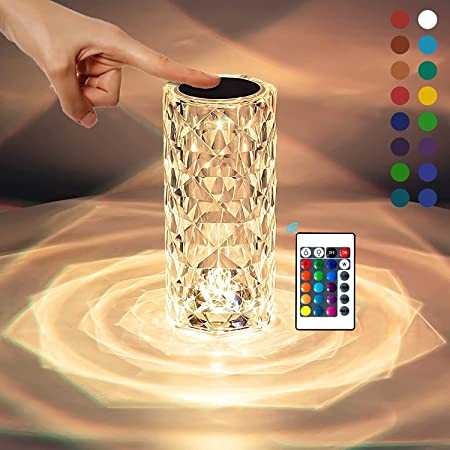 Led Crystal Table Lamp Touch