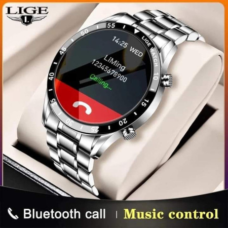 Lige HD 4290 Silver Smart Watch