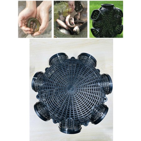 ২ পিস ৭ হোলের Outdoor Fishing Cage Basket (7 Hole)