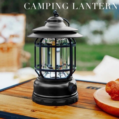 Rechargeable Retro Camping Lamp