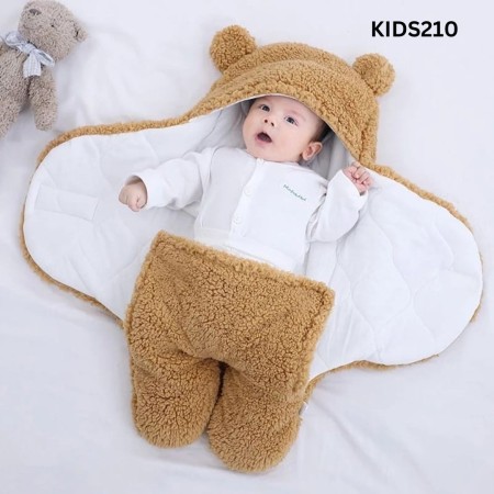 ব্রাউন কালার চায়না Baby Blanket (China Fabrics)