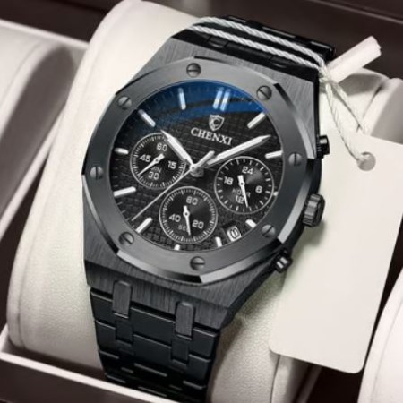 CHENXI Fashion Business Mens Quartz Stainless Steel Waterproof Men Wristwatch (CX-948)